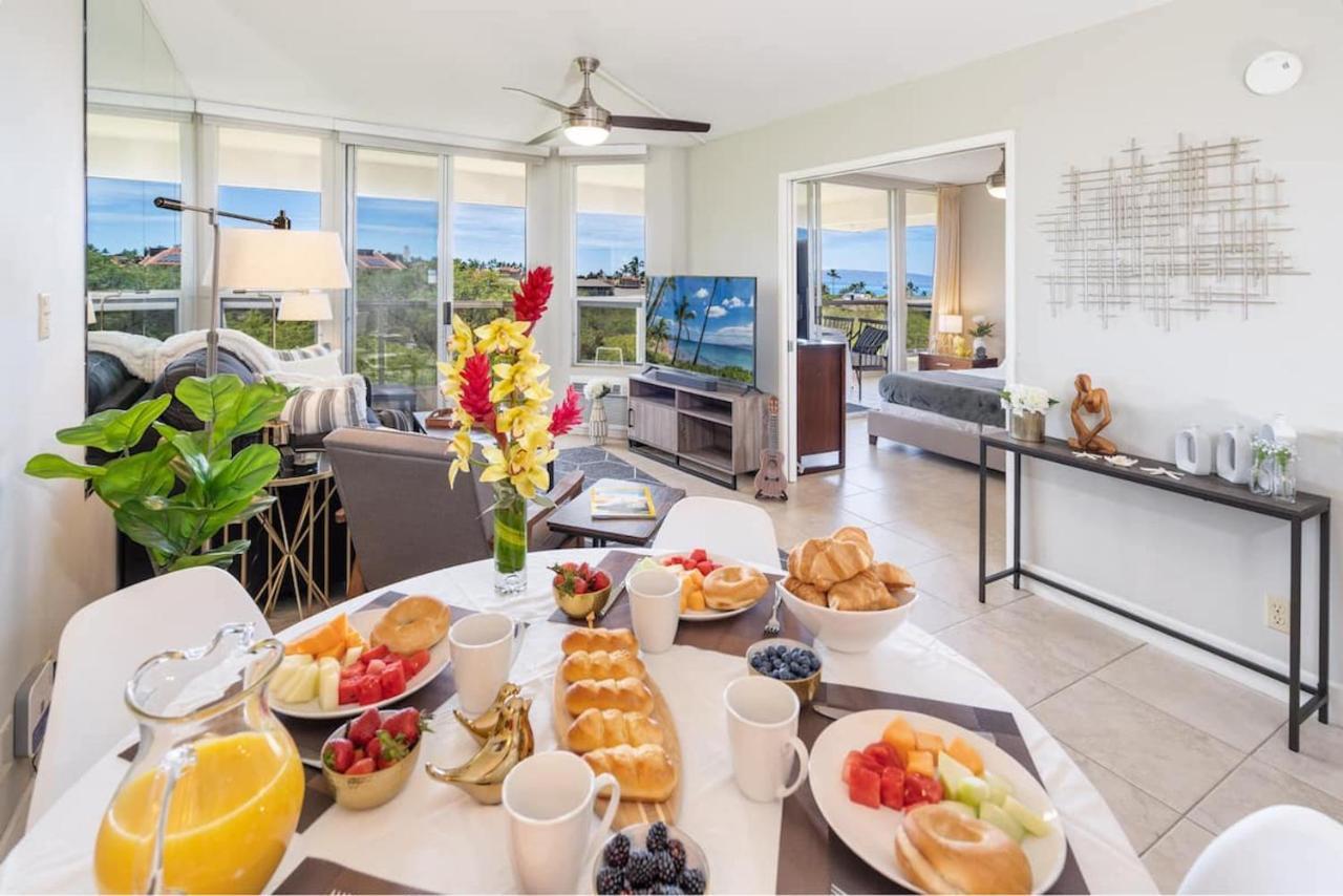 Penthouse 1 Bd King Suite With Ocean Views! Wailea  Esterno foto